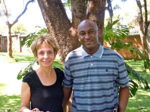 Simkonda, Chief Clinical Officer of St. Martin's Hospital, and Dr. Helen, April 2011