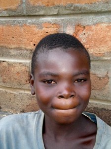 Jame's son who survived another bout of Malaria