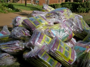 Delivery of malaria nets